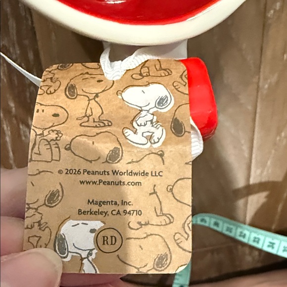 Peanuts Snoopy Cream & Red 'Flying Ace' Snoopy Mug - Picture 5 of 6